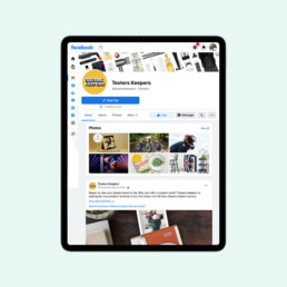 Testers Keepers Facebook Page