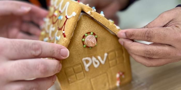 PDV gingerbread house competition