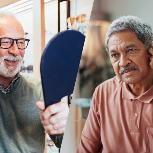 buying glasses and hearing aids