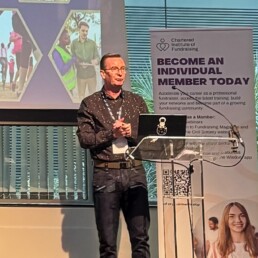 Scott presenting at the CIOF Conference Sept 2026